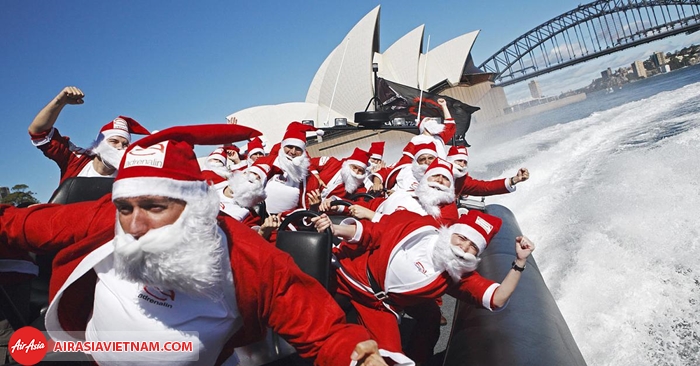 Đón Giáng Sinh ở Úc